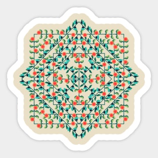 Sacred Geometry - Botanical II Sticker